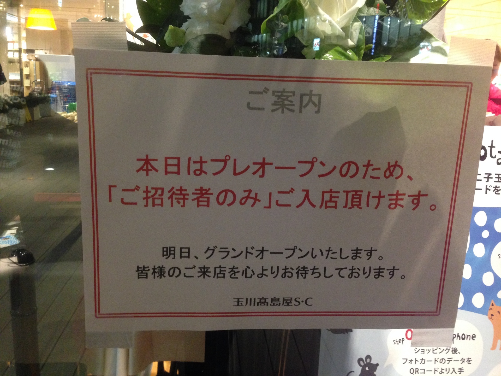 11 19 フライングタイガー二子玉川ストア プレオープン 国内留学アドバイザー 滝田佳子のママの力で日本活性化